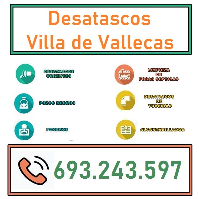 Desatascos Villa de Vallecas